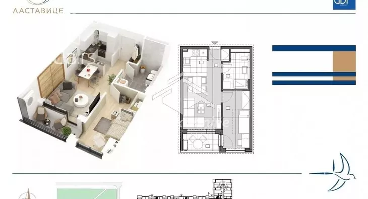 Dvosoban stan | 4zida