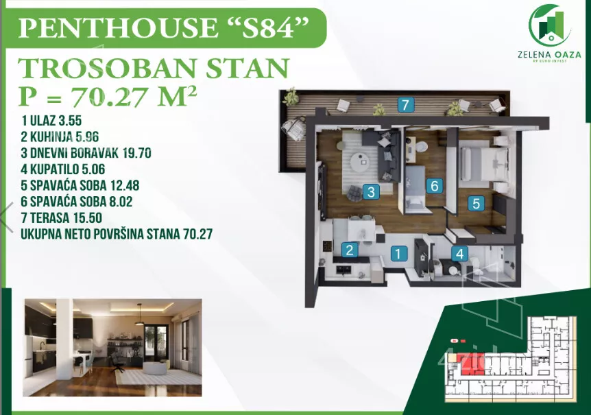 Dvoiposoban stan | 4zida