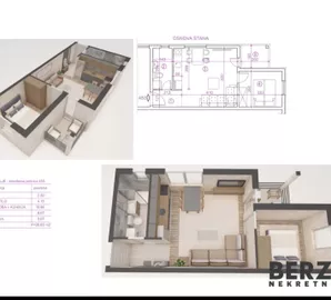 Veternik, Gradske lokacije, Novi Sad, 1.5 stan | 4zida.rs