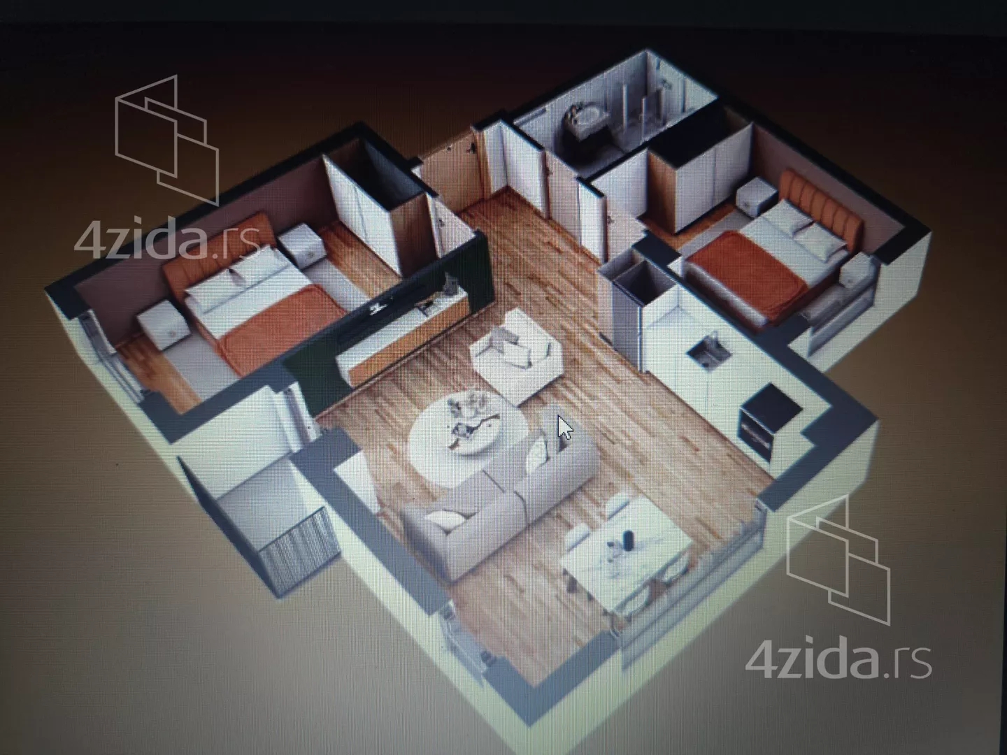 Dvosoban stan | 4zida