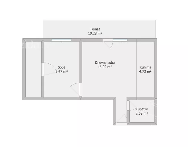 Dvosoban stan | 4zida