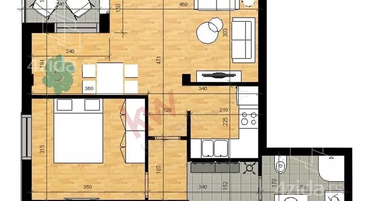 Dvosoban stan | 4zida