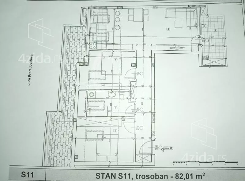 Trosoban stan | 4zida
