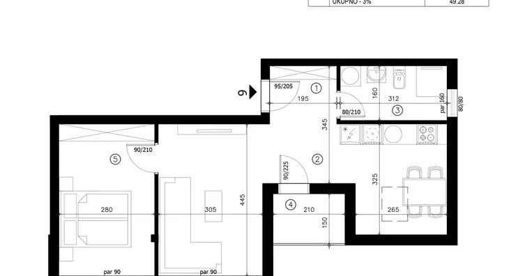 Dvosoban stan | 4zida