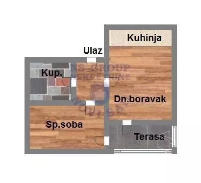 Dvosoban stan | 4zida