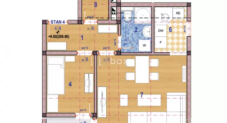 Jednoiposoban stan | 4zida