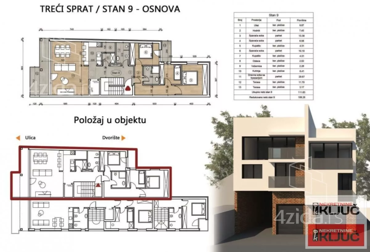 Četvorosoban stan | 4zida