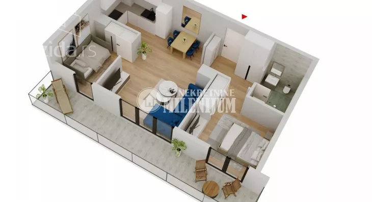 Dvoiposoban stan | 4zida