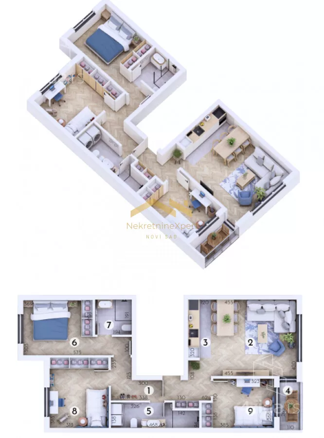 Četvorosoban stan | 4zida