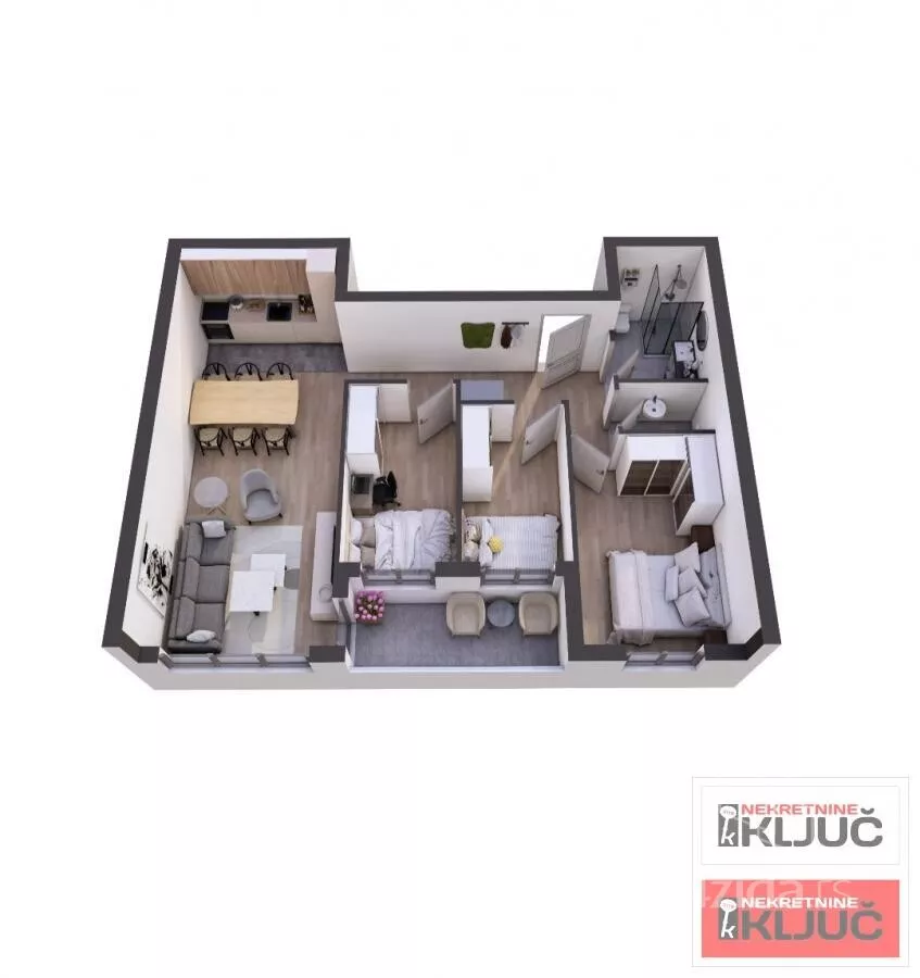 Troiposoban stan | 4zida