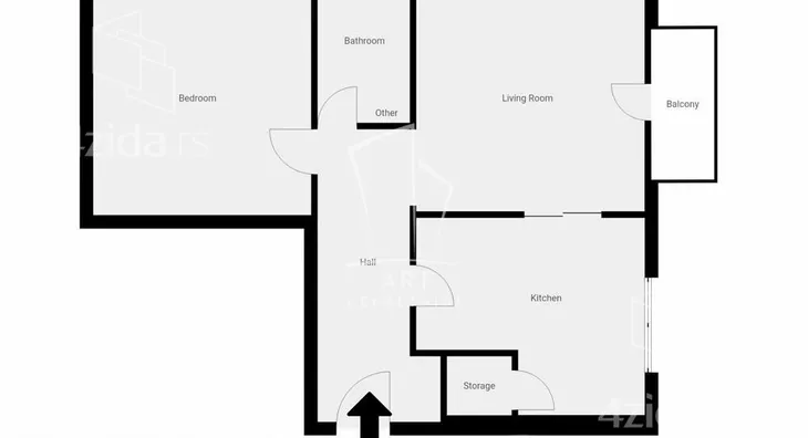 Dvosoban stan | 4zida