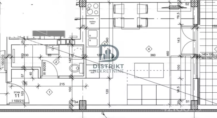 Jednosoban stan | 4zida