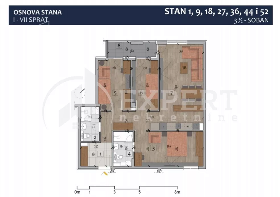 Troiposoban stan | 4zida