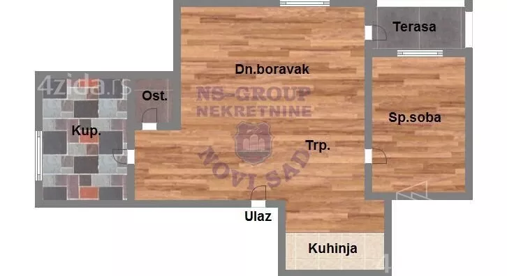 Dvosoban stan | 4zida