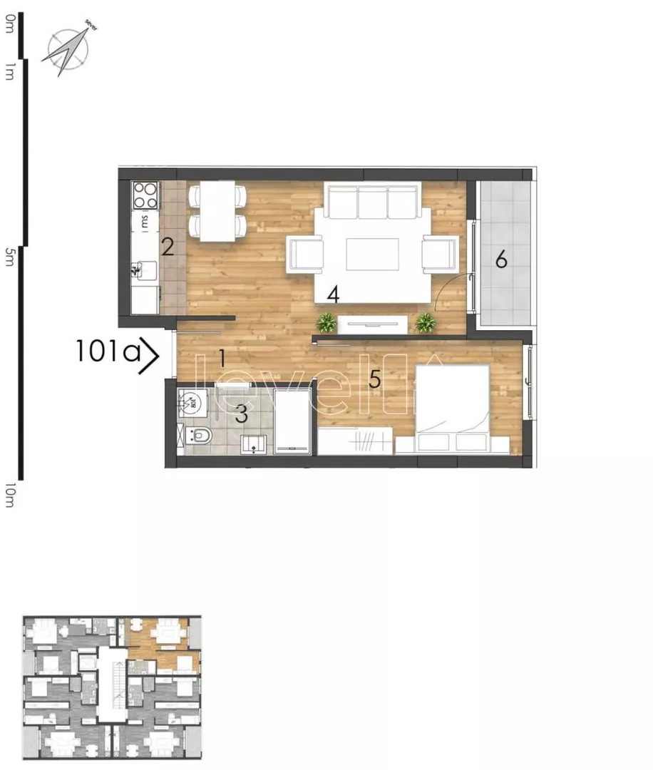 Dvosoban stan | 4zida