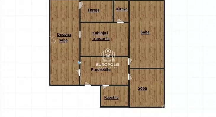 Trosoban stan | 4zida