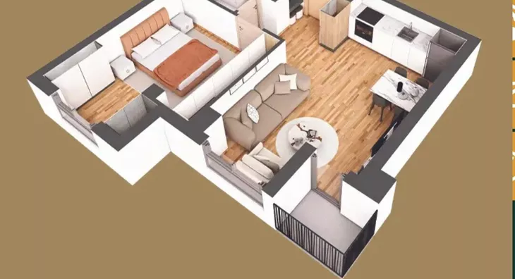 Dvosoban stan | 4zida