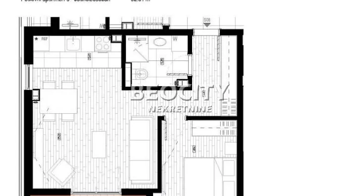 Jednoiposoban stan | 4zida