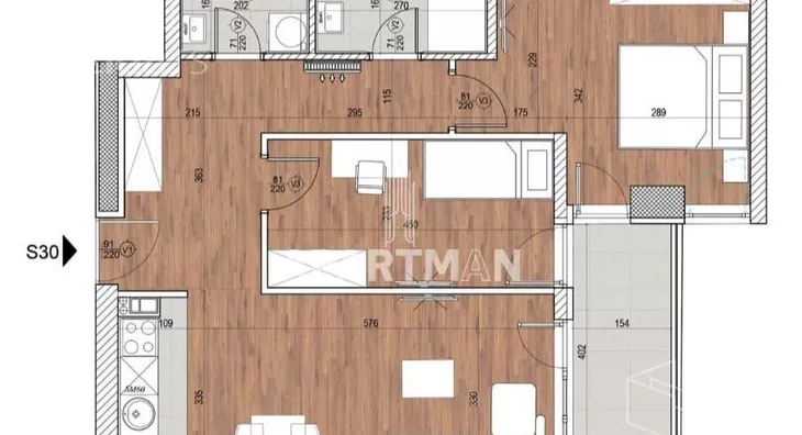 Petosoban stan | 4zida