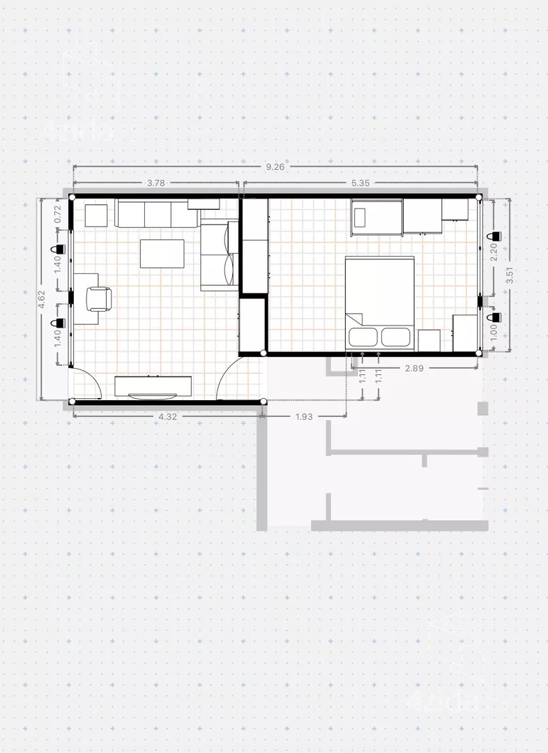 Dvosoban stan | 4zida
