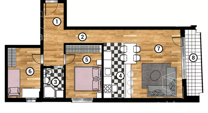 Dvoiposoban stan | 4zida