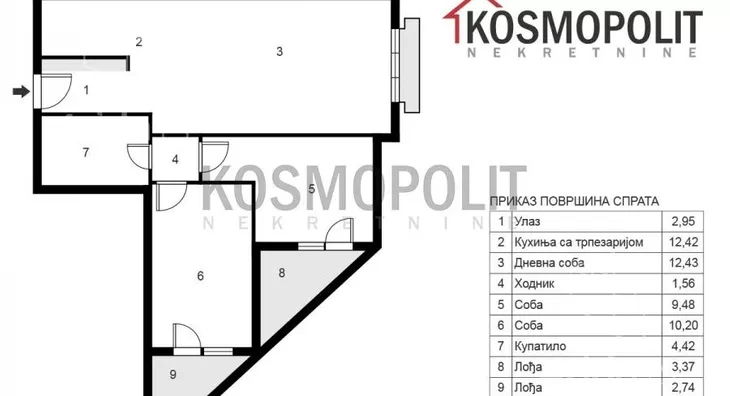 Dvoiposoban stan | 4zida