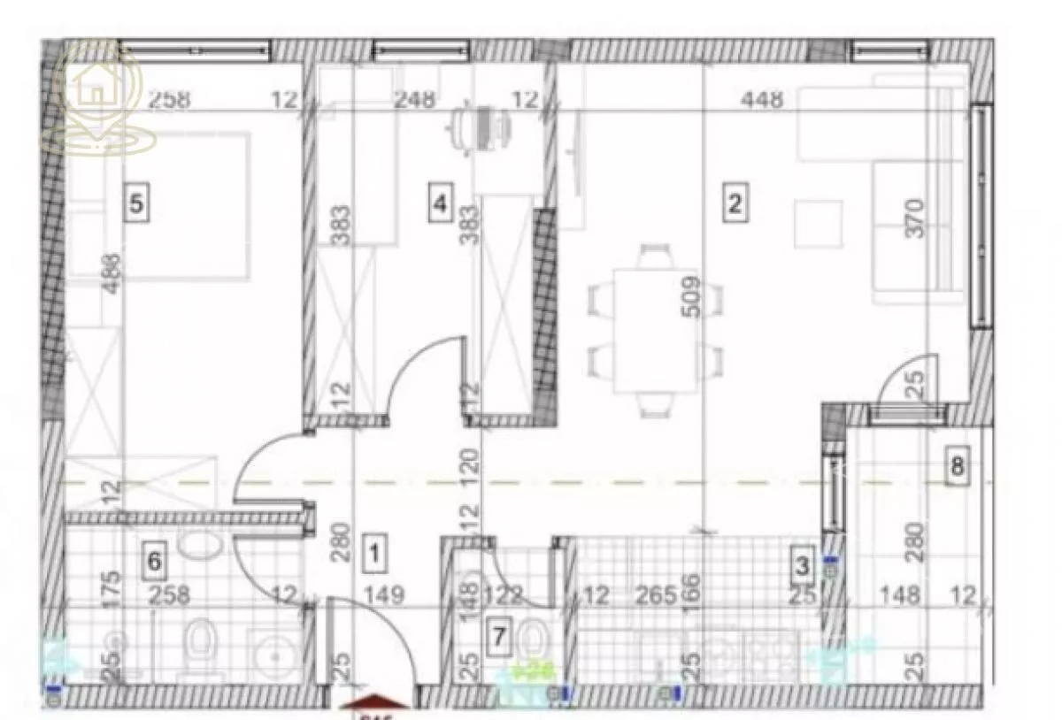 Jednosoban stan | 4zida