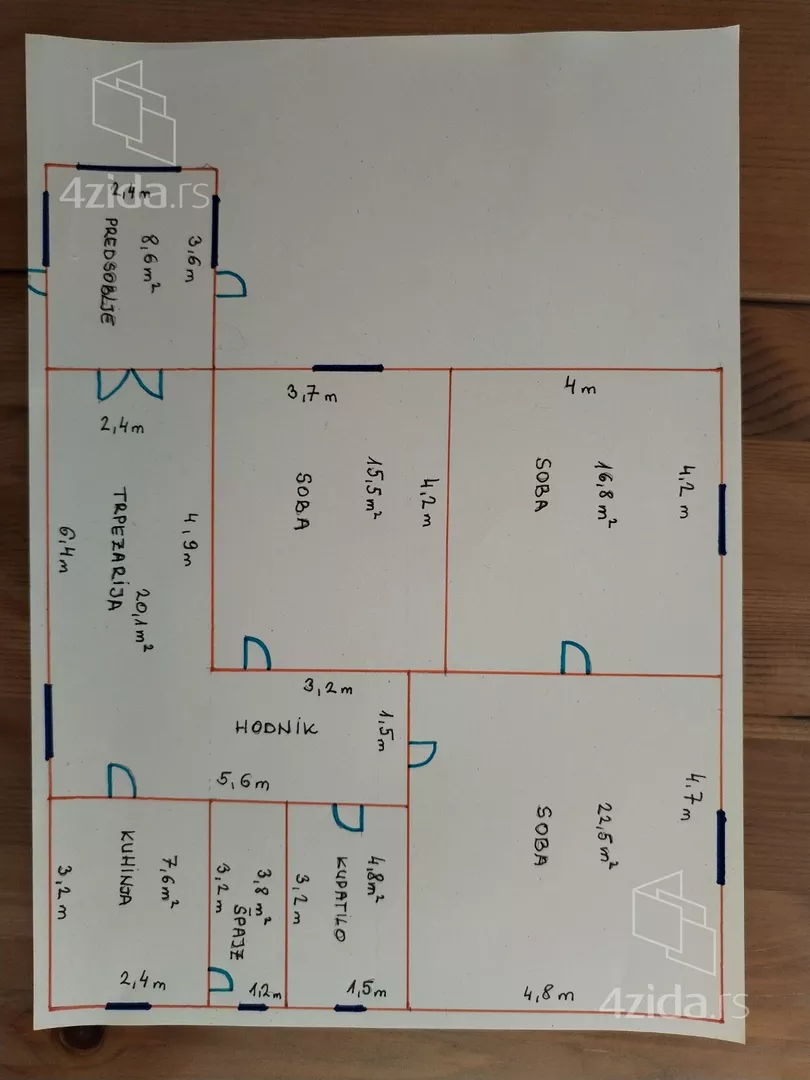 1-etažna kuća | 4zida