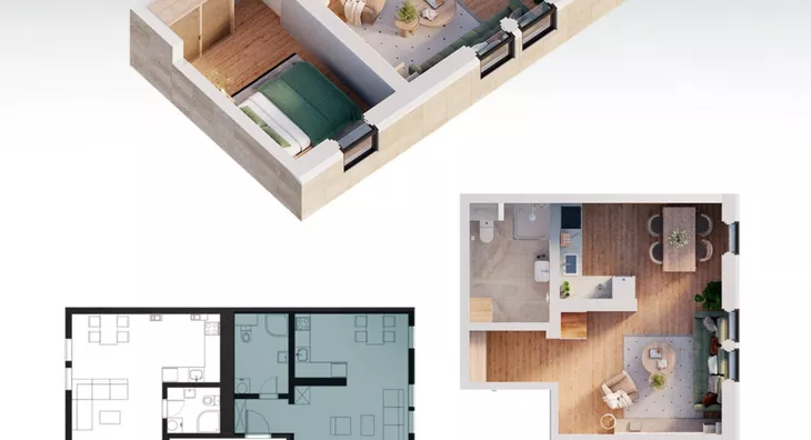 Trosoban stan | 4zida