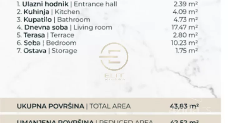 Dvosoban stan | 4zida