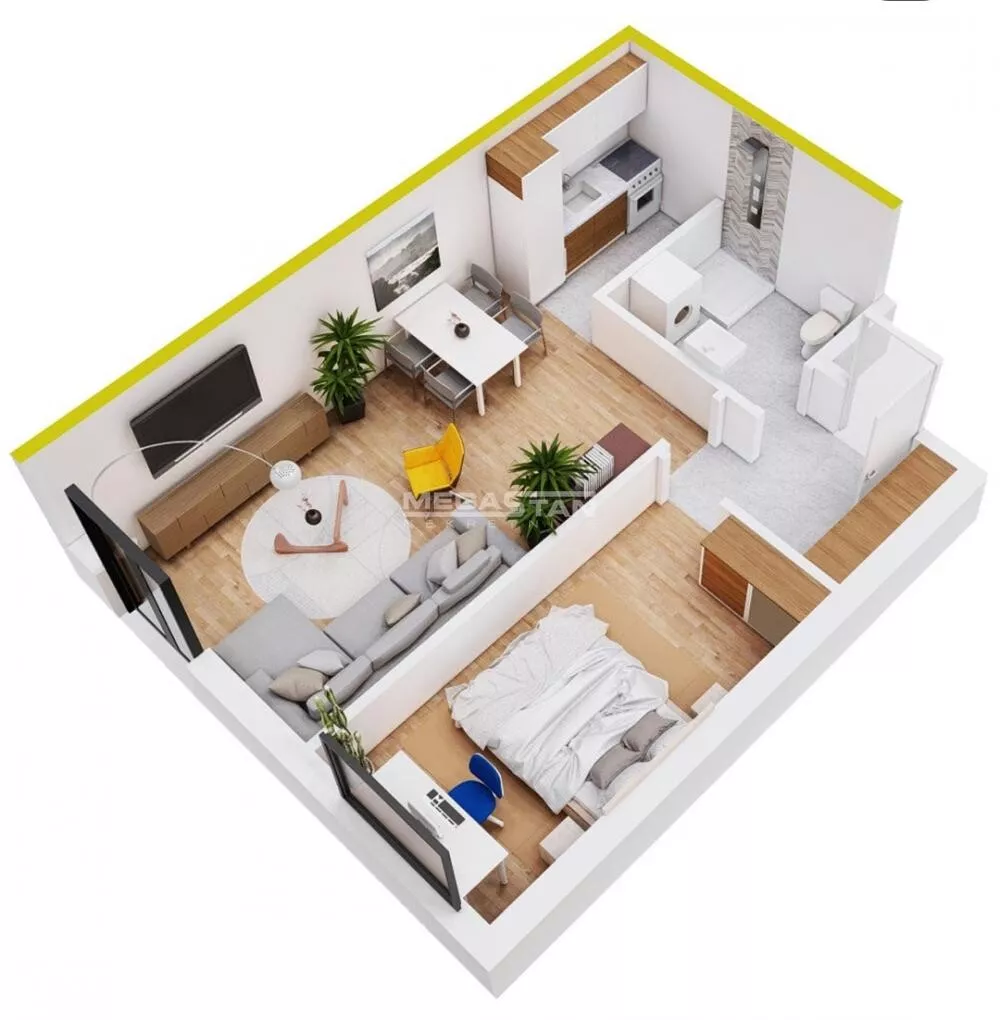 Dvosoban stan | 4zida