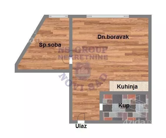Dvosoban stan | 4zida