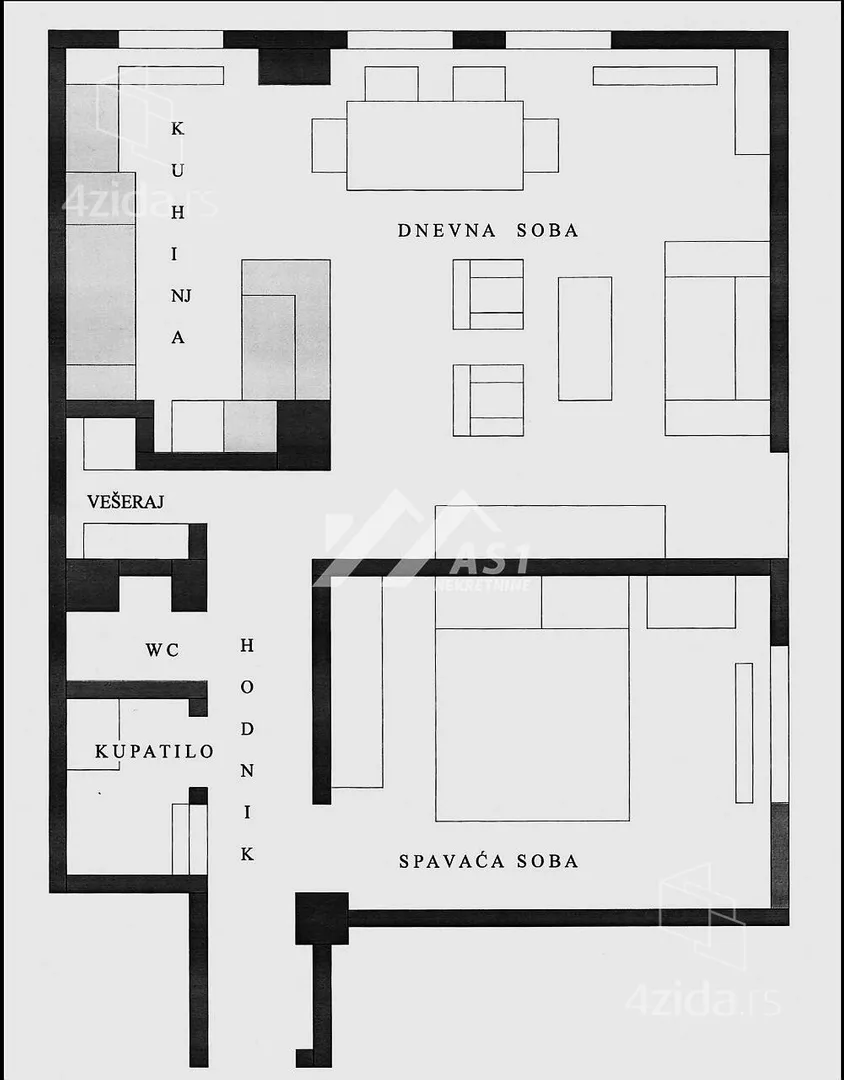 Dvosoban stan | 4zida