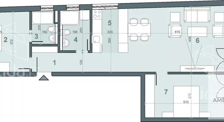 Trosoban stan | 4zida