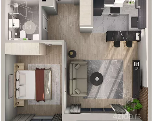 Dvosoban stan | 4zida