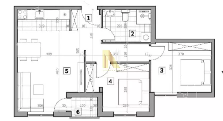 Trosoban stan | 4zida