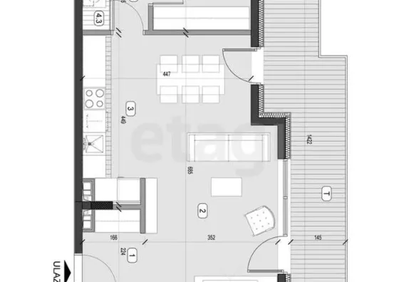 Trosoban stan | 4zida