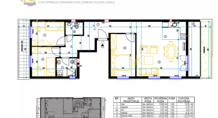 Troiposoban stan | 4zida