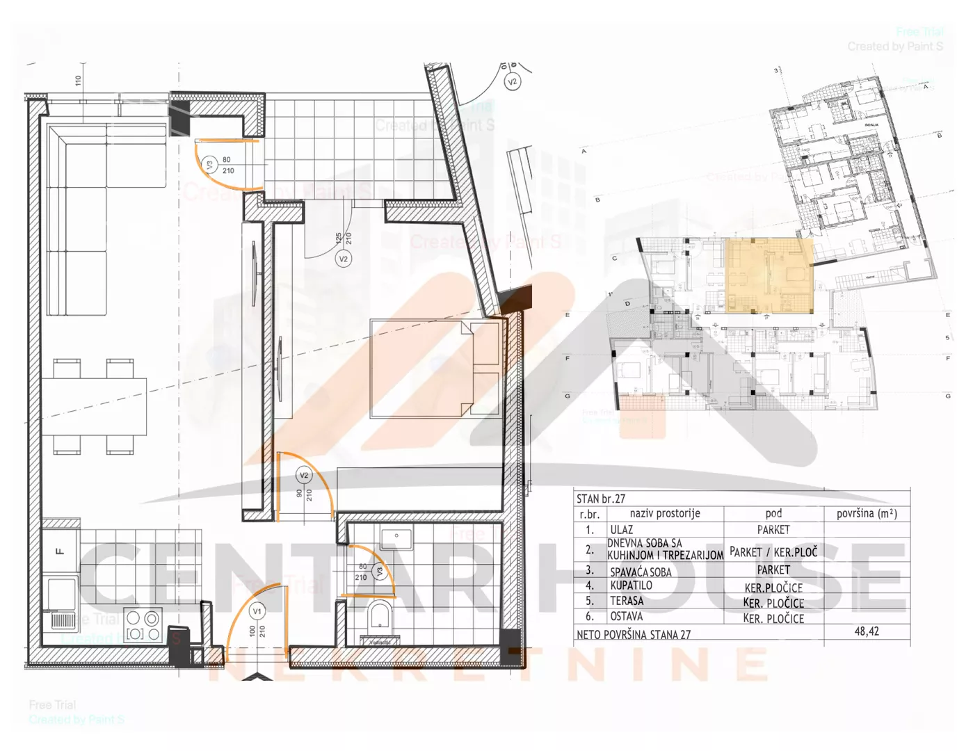 Dvosoban stan | 4zida
