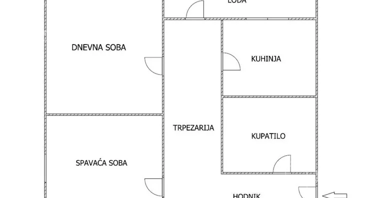 Dvosoban stan | 4zida