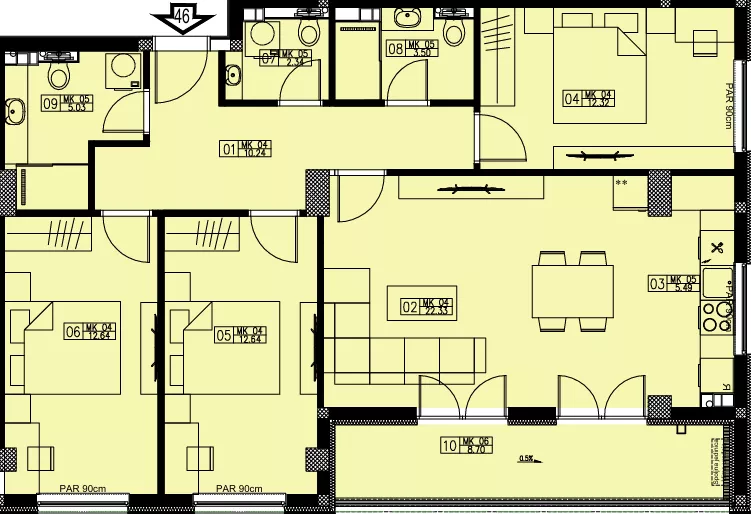 Četvorosoban | 4zida