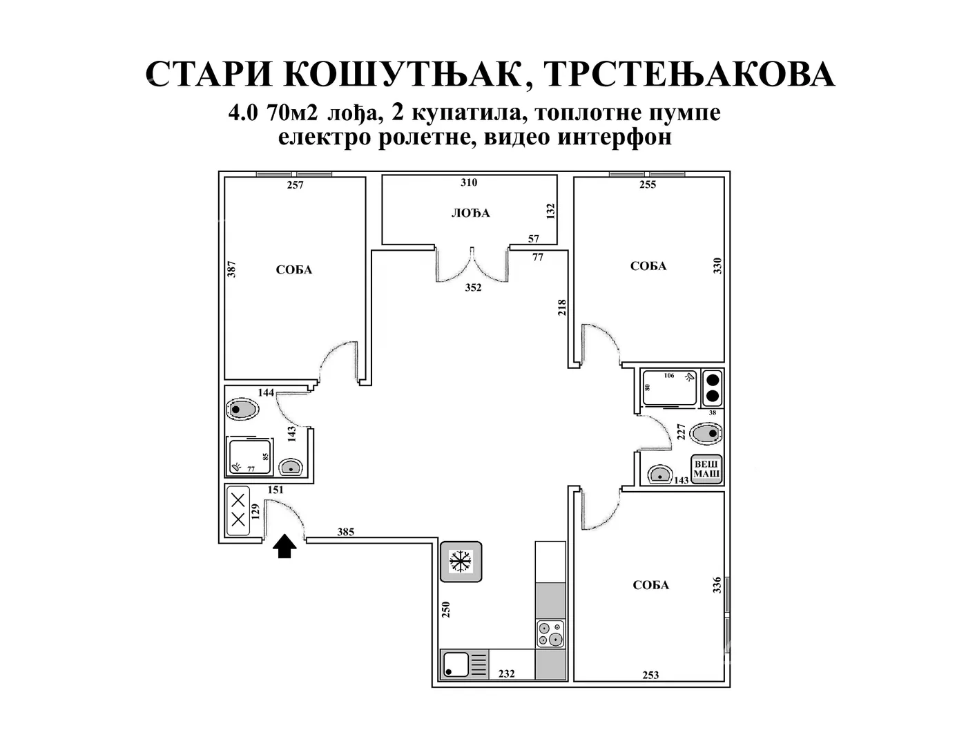 Četvorosoban stan | 4zida