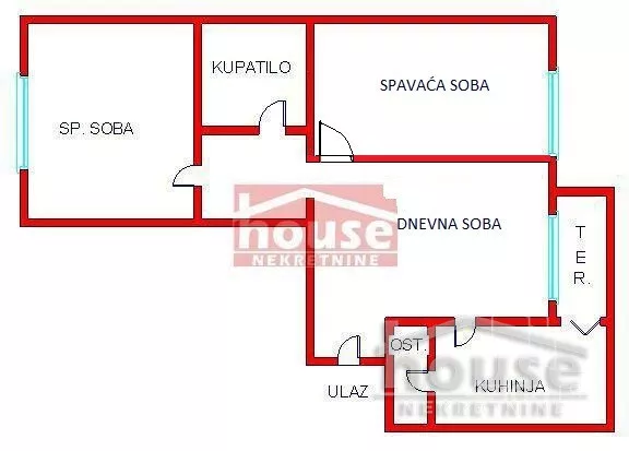 Trosoban stan | 4zida