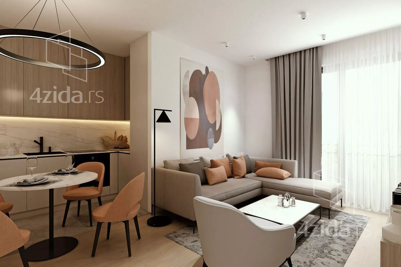 Dvosoban stan | 4zida