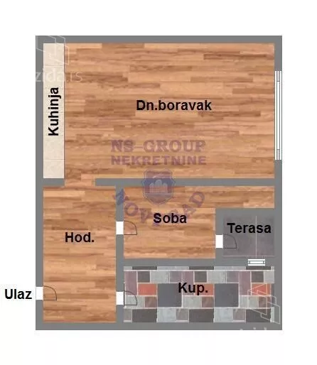 Dvosoban stan | 4zida