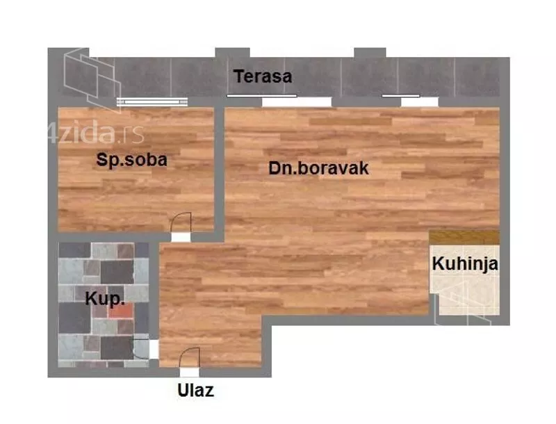 Dvosoban stan | 4zida