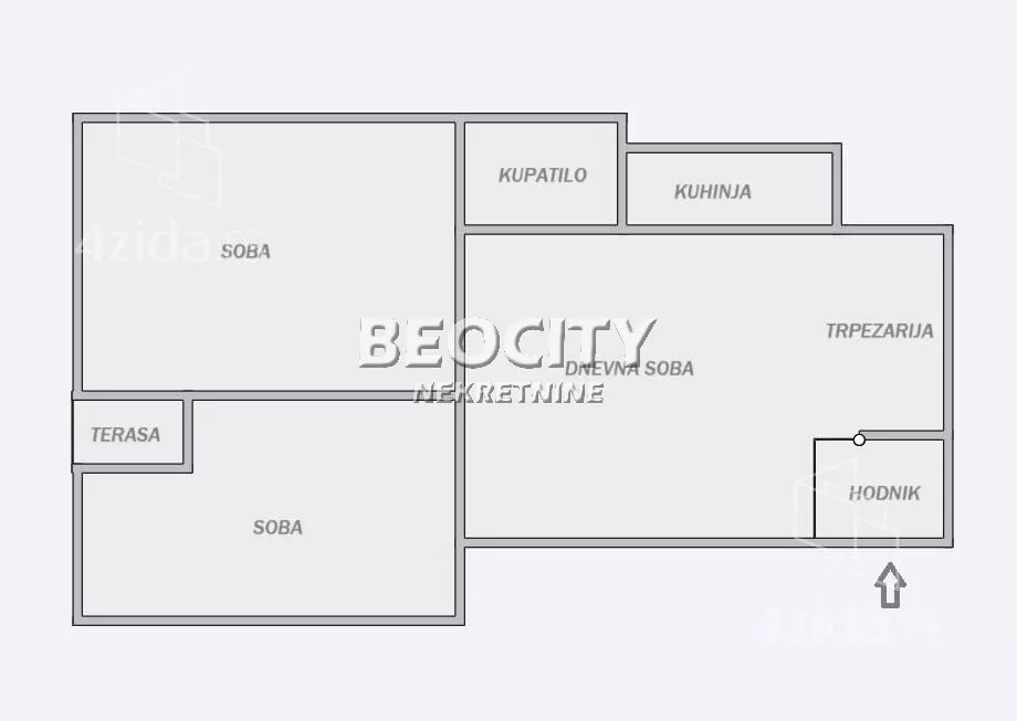 Trosoban stan | 4zida