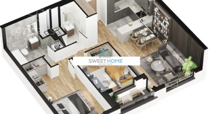 Dvoiposoban stan | 4zida