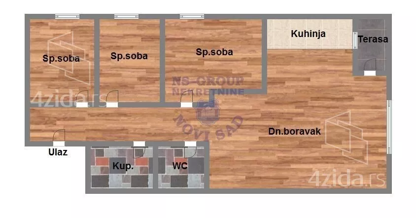 Troiposoban stan | 4zida
