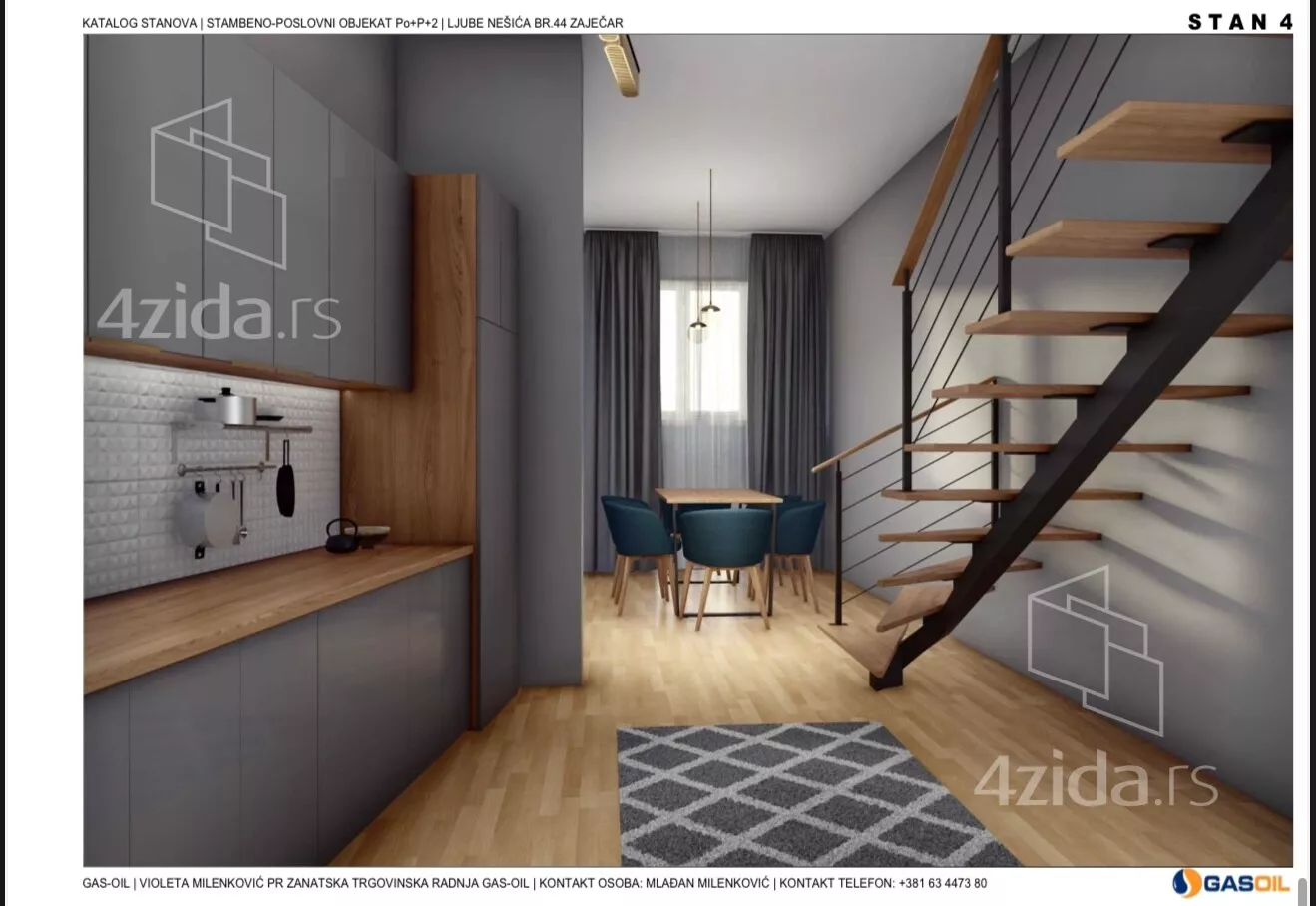 Trosoban stan | 4zida